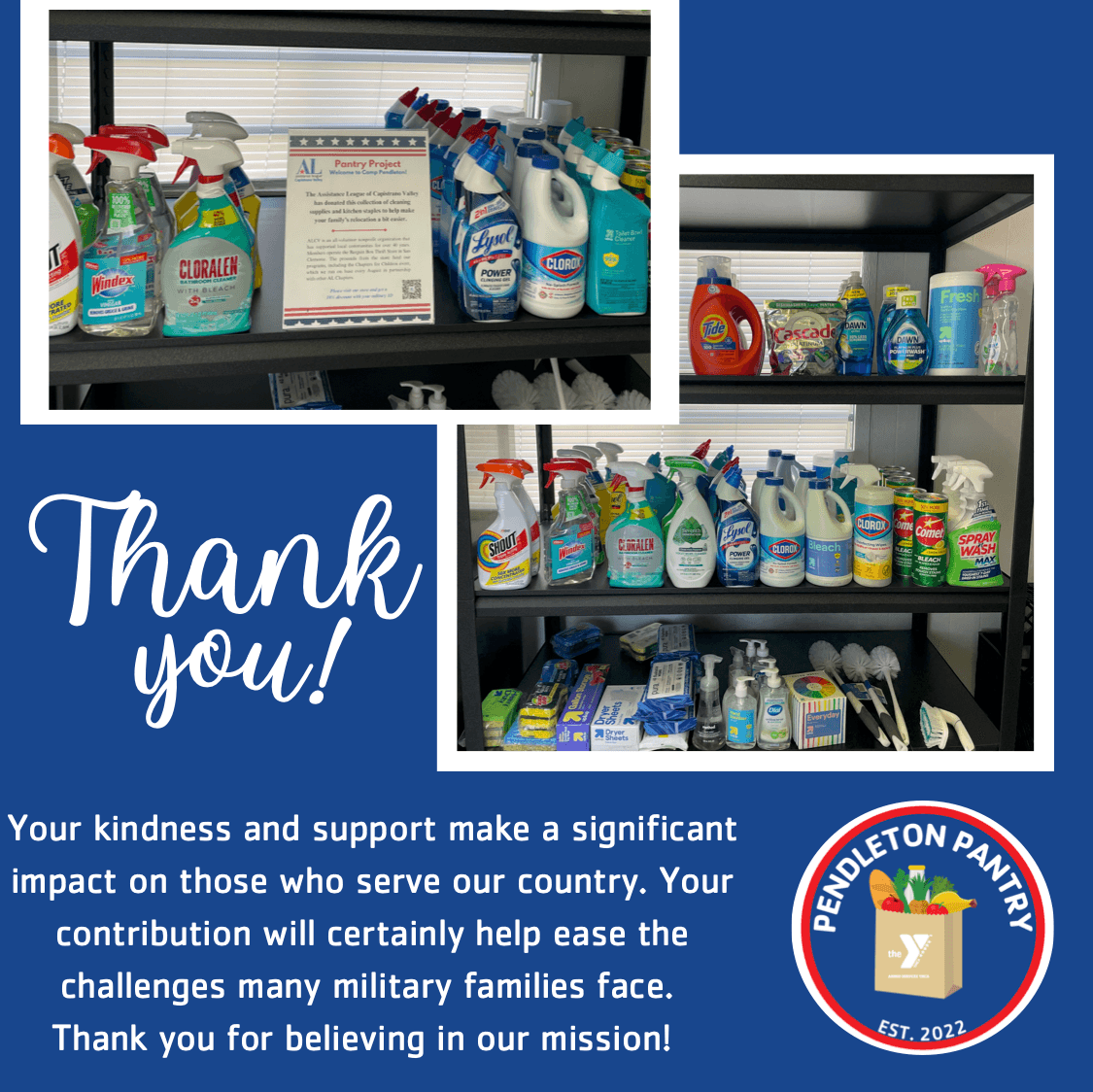 You are currently viewing Supporting Military Families: Stocking the Camp Pendleton Pantry